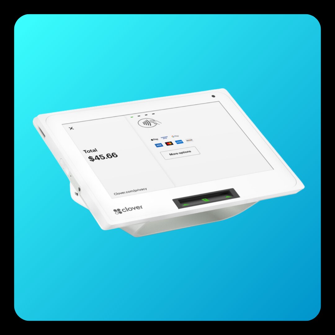 Clover Mini compact countertop payment terminal